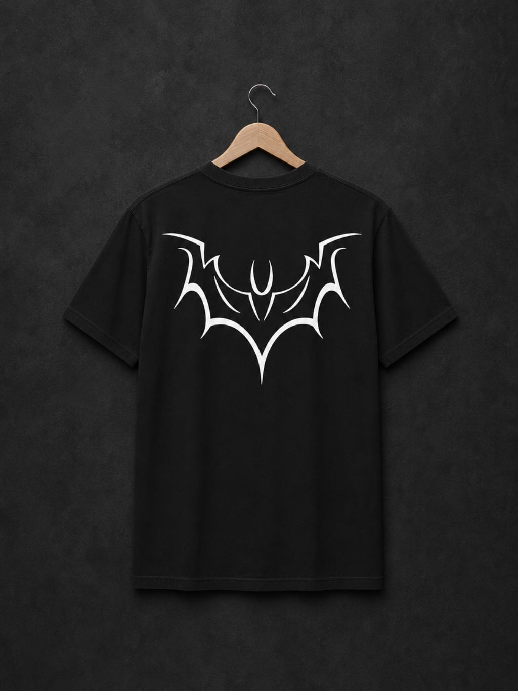 CAMISETA PRETA MORCEGO PIMA PREMIUM