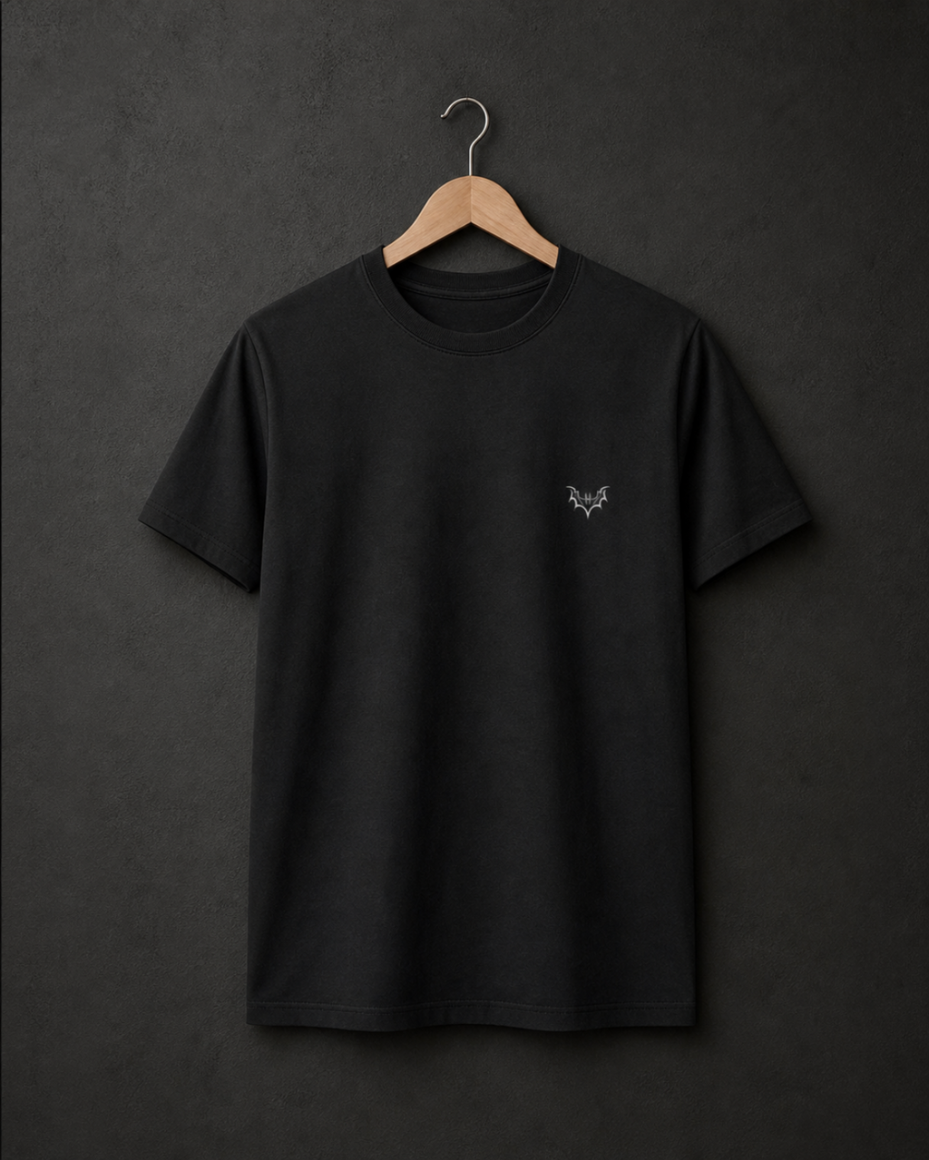 CAMISETA PRETA PREMIUM ALGODÃO EGÍPCIO