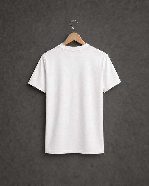 CAMISETA BRANCA PREMIUM ALGODÃO EGÍPCIO