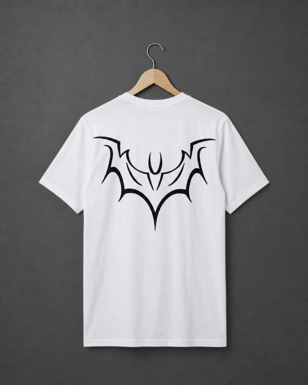 CAMISETA BRANCA MORCEGO PIMA PREMIUM