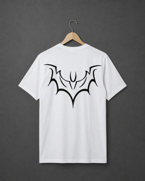CAMISETA BRANCA MORCEGO PIMA PREMIUM
